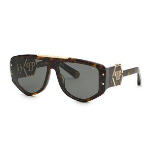 NWT SUNGLASSES PHILIPP PLEIN HAVANA